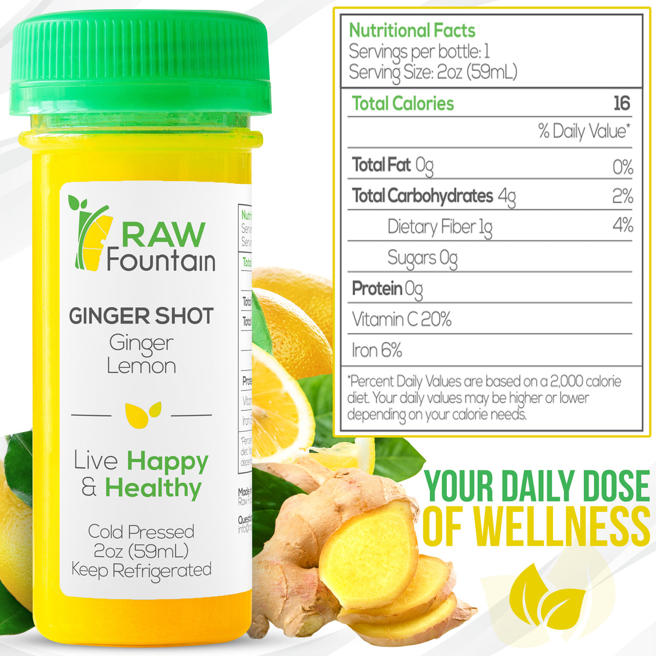 Ginger Shot | 20 Pack