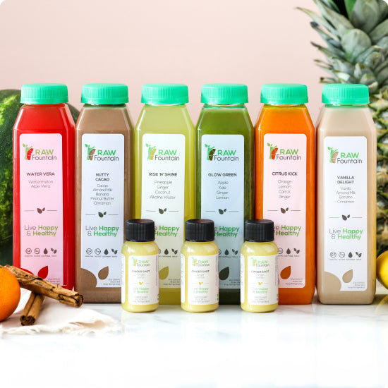 Raw Juice Cleanse | Juice Cleanse Services | Raw Fountain Juice